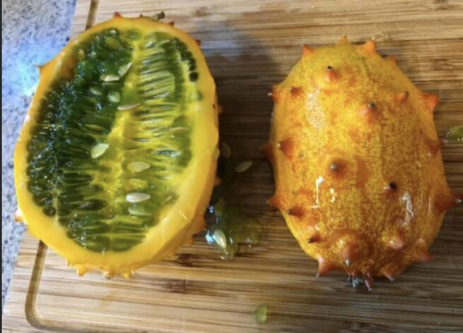 Jelly Melon Seeds | Heirloom | Organic | Aka African Horned Cucumber | Kiwano