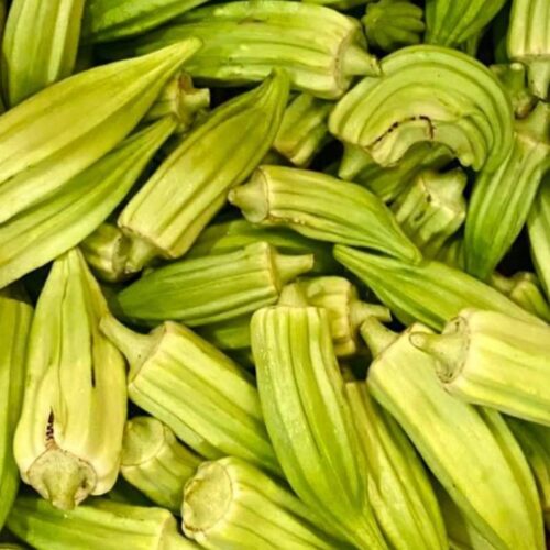 Star Of David Okra Seeds | Heirloom